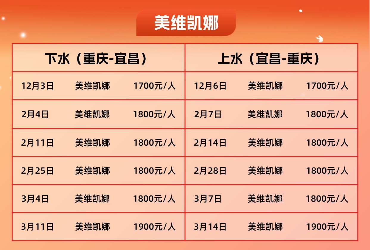 美冬季航次 美冬季航次