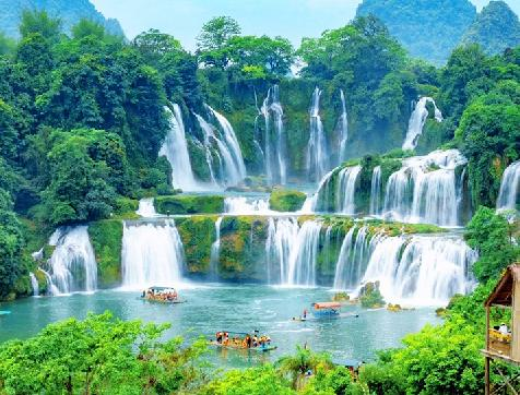 德天瀑布 德天瀑布